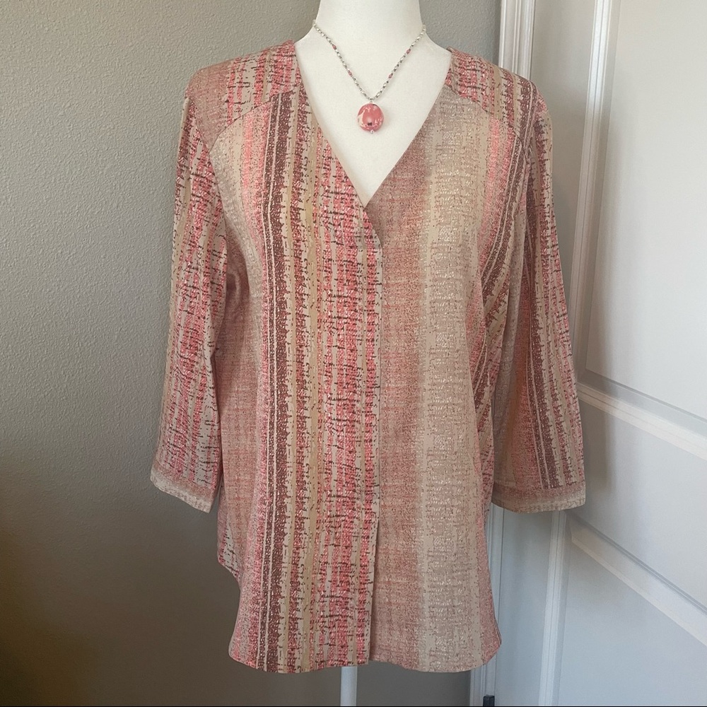 Van Heusen beautiful Top great condition size L